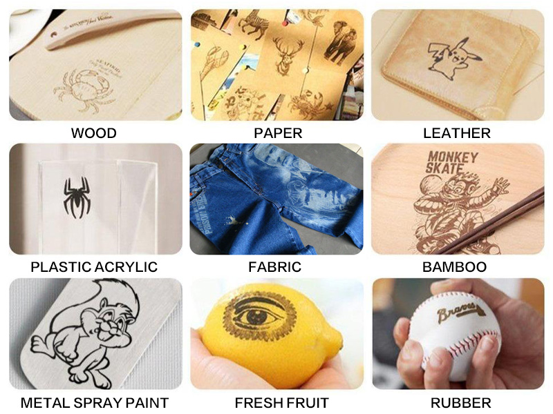 CO2 玻璃、亞克力、塑料激光打標機