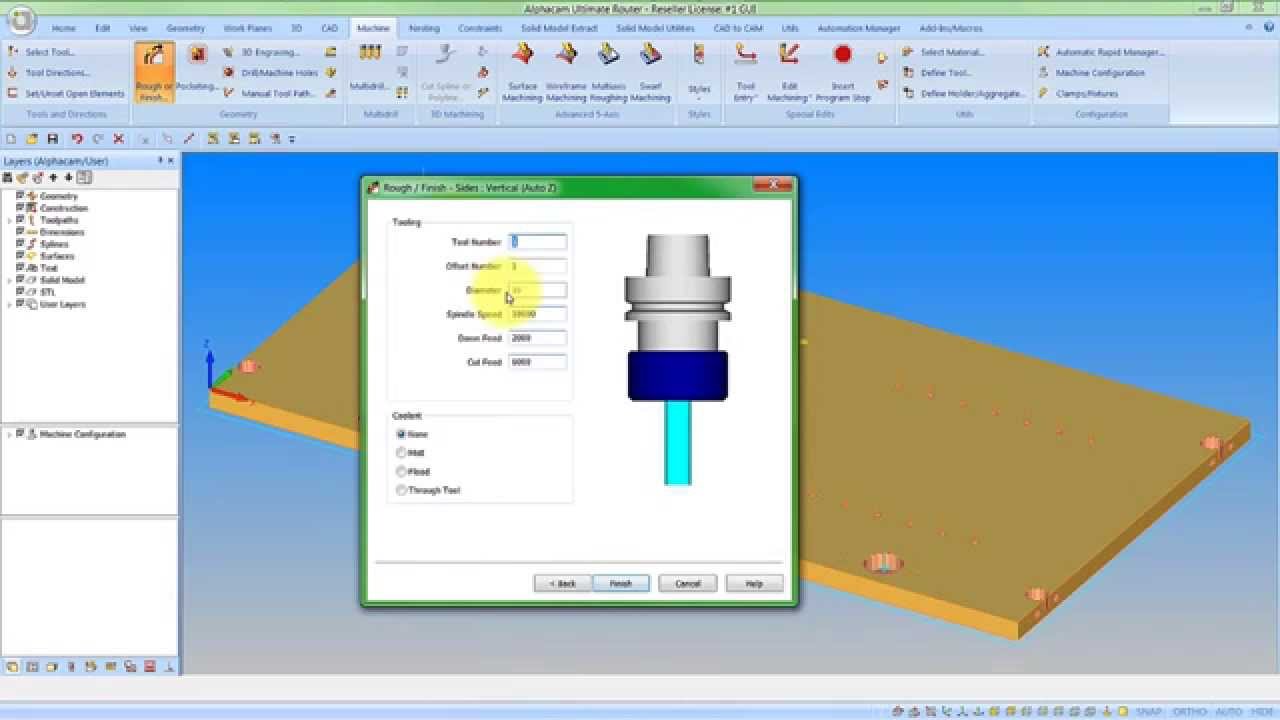 Alphacam Router 2016 適用于數(shù)控雕刻機(jī) Alphacam Router 2016 適用于數(shù)控雕刻機(jī)